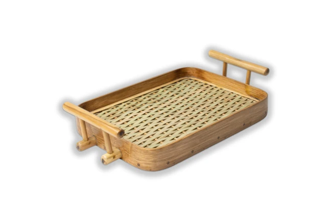 Handwoven Bamboo Tray